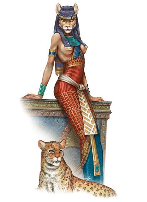 Bastet Deusa Dos Gatos Dioses Egipcios Antiguo Arte Egipcio Mitologia Egipcia