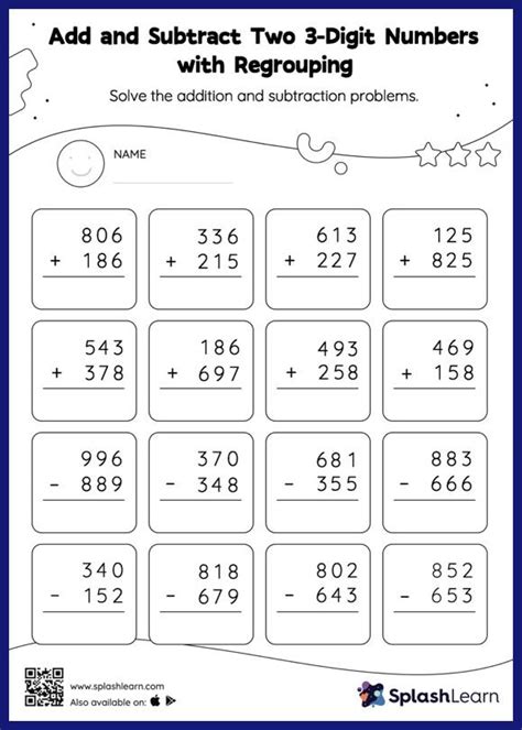 Two And Three Digit Addition And Subtraction Worksheets Worksheets