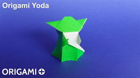 Create A Very Cute Paper Yoda In Origami How To Make An Origami Yoda