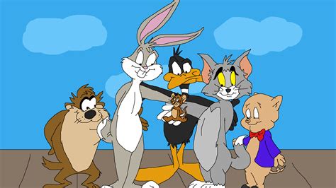 Looney Tunes And Tom And Jerry By Tomarmstrong20 On Deviantart