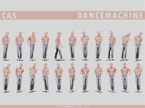 The Sims Resource Male Poses 04 Cas Dancemachine