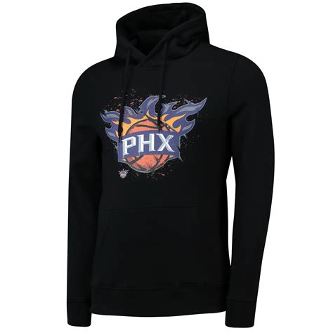 Men's fanatics branded heathered gray phoenix suns team primary logo pullover hoodie. Phoenix Suns Graphic Splatter Hoodie - Black - Mens