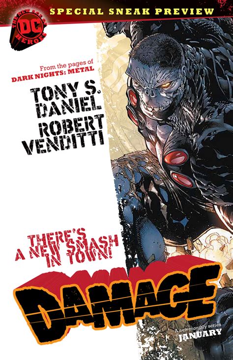 Previews Prevue Damage 1 From Dc Comics Previews World