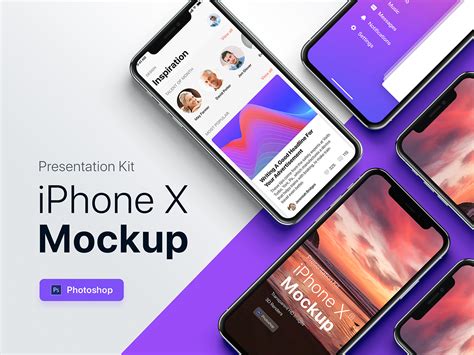 Presentation Kit Iphone Showcase Mockup Uplabs