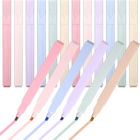 Amazon Com Pcs Pastel Highlighters Aesthetic Cute Highlighters