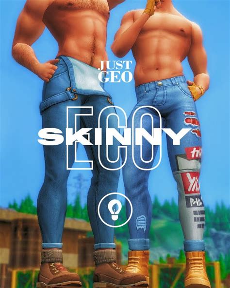 Eco Skinny Male 9 Original Swatches Requires Eco Lifestyle Jeans
