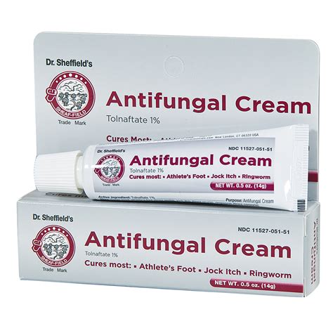 Antifungal Cream Tolnaftate 1 12 Oz Tube Pharmaceuticals Normed