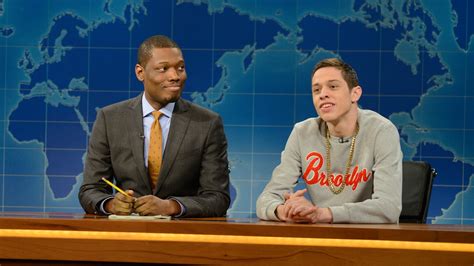 Watch Saturday Night Live Highlight Weekend Update Pete Davidson On Gold Chains NBC Com
