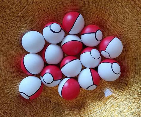 Real Pokemon Balls 5 Steps With Pictures Instructables