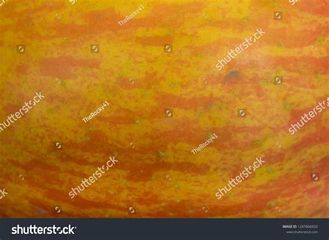 Red Apple Skin Surface Texture Pattern Stock Photo 1287866920
