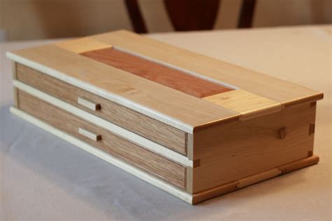 To make these you will need… 2 pieces of 4″ x 9″ cardstock for your box, i used my favourite docrafts brand. Wooden Pen Box - Completed