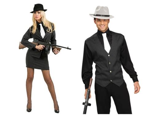 His And Hers 1920s Gangster Costumes Costume Party Pinterest