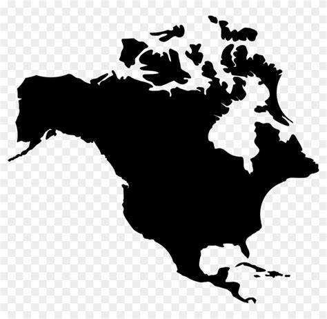 Png File Svg North America Vector Icon Transparent Png 981x911