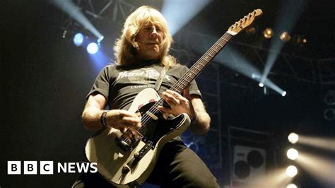 Status Quo Guitarist Rick Parfitt Dies Aged 68 Bbc News