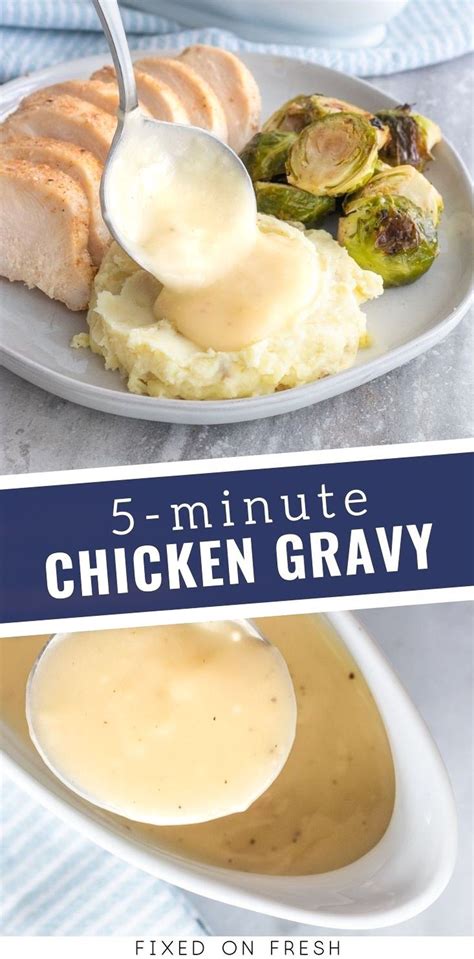 Quick And Easy Homemade Chicken Gravy Is Cheaper And Tastier Than Going
