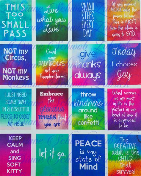 Fashion, home & garden, electronics, motors, collectibles & arts Watercolor Motivational Quotes Planner Stickers Printed Cut