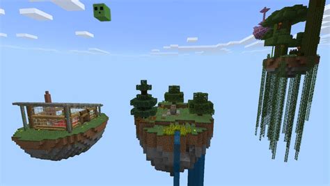 Progressive Skyblock Map For Mcpe All For Minecraft Pe Game