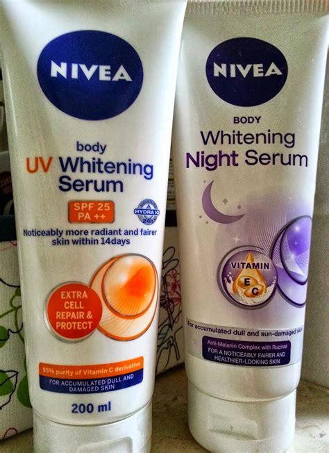 Longlast Life Review Nivea Day And Night Whitening Body Serum