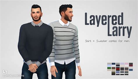 My Sims 4 Blog Layered Larry Sweater Combo And Hipster