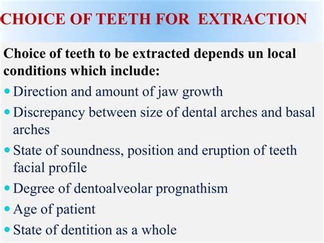 Extraction Teeth For Gaining Space In Orthodontics