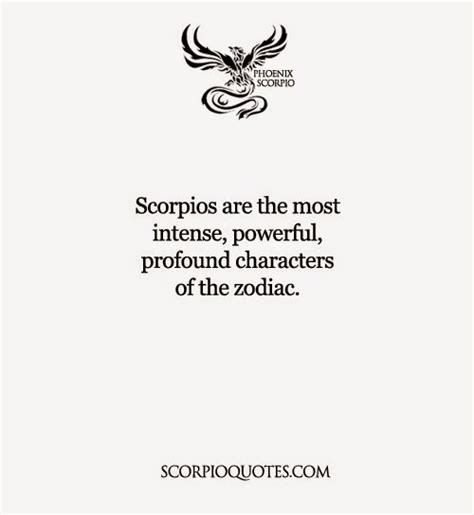 Scorpios Are The Most Intense Powerful Profound Characters Of The