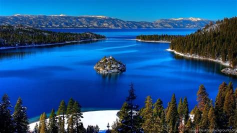 Lake Tahoe Winter Wallpapers Wallpaper Desktop Background