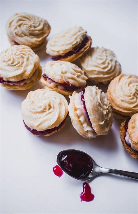 Viennese Whirls Good Things Baking Co Recipe British Biscuit Recipes Viennese Whirls Recipes