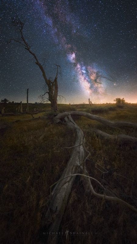 Reach By Michael Shainblum On 500px Night Skies