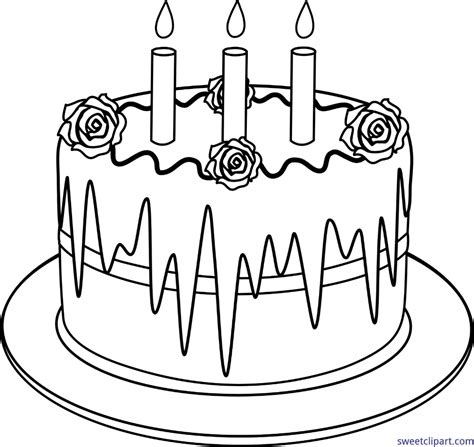 Sweet Clip Art Cute Free Clip Art And Coloring Pages Fancy Birthday