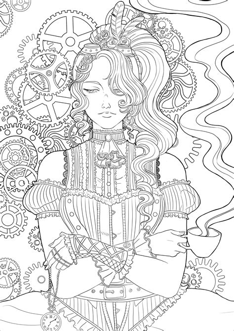 30 Best Ideas For Coloring Coloring Pages Steampunk