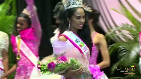 Crowning Moment Miss World Guyana 2022 Andrea King Youtube