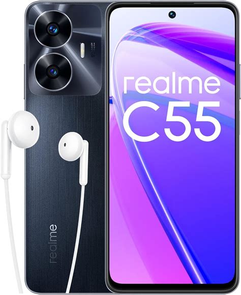 Realme C55 Smartphone 128gb 6gb Rainy Night Eu Amz Amazonfr High Tech