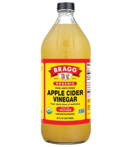 Bragg® Organic Apple Cider Vinegar With The Mother 32 Fl Oz Frys