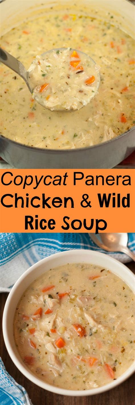 That's big news as i have this soup is packed with the perfect amount of chicken, veggies, and rice….all in a creamy broth! Copycat Panera Chicken & Wild Rice Soup | Wishes and Dishes
