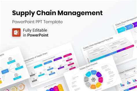 Supply Chain Management Powerpoint Template Diagrams Nulivo Market