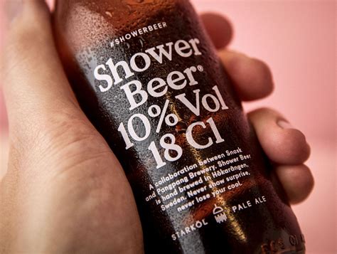 This Shower Beer Is Actually Designed To Be Consumed In The Shower
