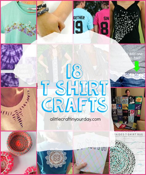18 T Shirt Projects A Little Craft In Your Day