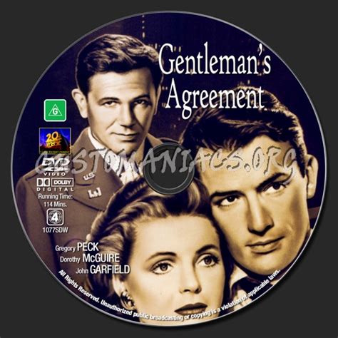 Gentleman's Agreement dvd label - DVD Covers & Labels by Customaniacs