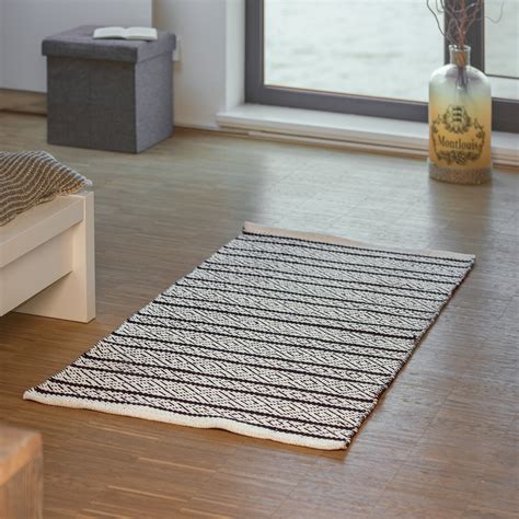 Teppich teilig uni luferset kurzflor furuvik kollektion von. Teppich Läufer Flur Küchenläufer Baumwollteppich ...