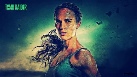 Tomb Raider 2018 Movies Hd Alicia Vikander Lara Croft 4k Artist