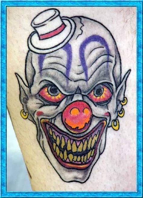 Clown Skull Tattoo Clown Tattoo Designs Tattoo Designs Men Tattoos