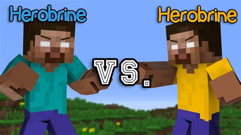 Herobrine Vs Herobrine Minecraft Part 1 Youtube