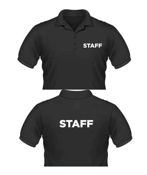 Event Staff T Shirts Custom Staff Polo Shirt Ideas
