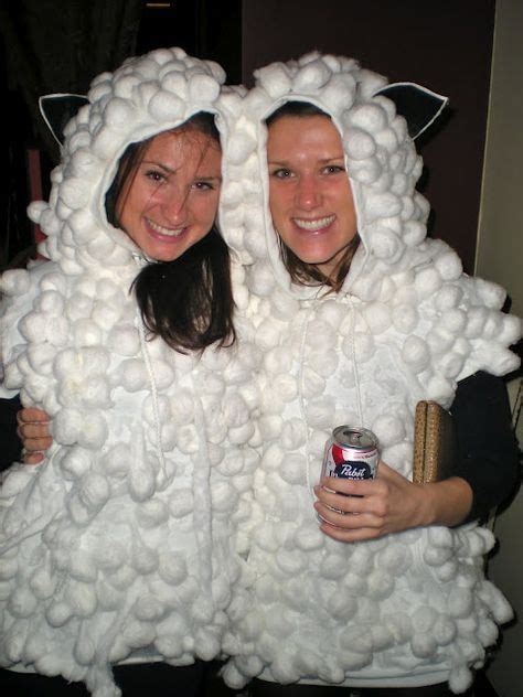 our halloween costumes were the sheep sheep costumes diy sheep costume diy costumes women