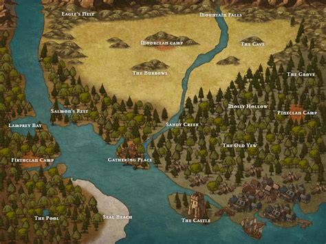 Warriors Clans Development — Worldbuilding Tool Spotlight: Inkarnate