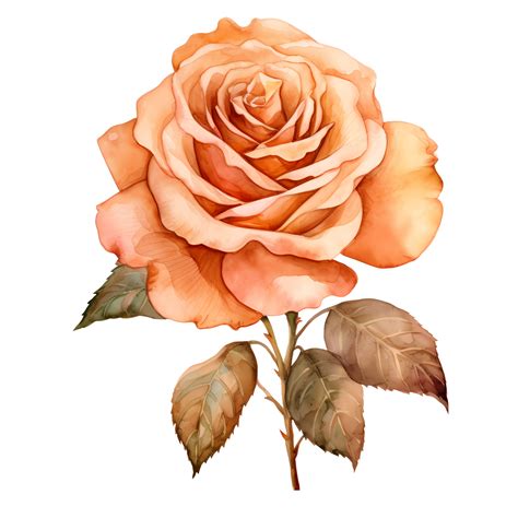 Rose Gold Flower Illustration 25279081 Png