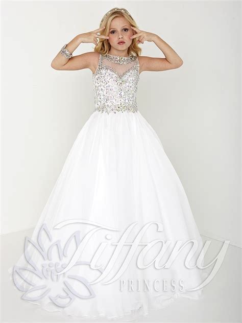 Girls kids dresses for weddings pakistani. 2017 White Princess Children Pageant Dresses Jewel Neck ...