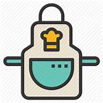 Icon Apron Cooking Kitchen Clothes Icons Editor