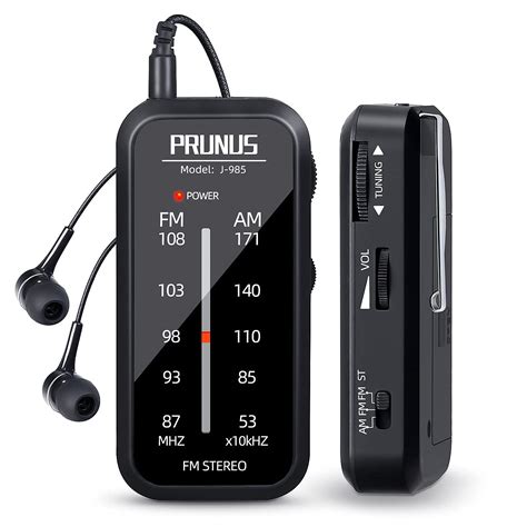 Buy Prunus J 985 Pocket Radio Portable Am Fm Small Radio With