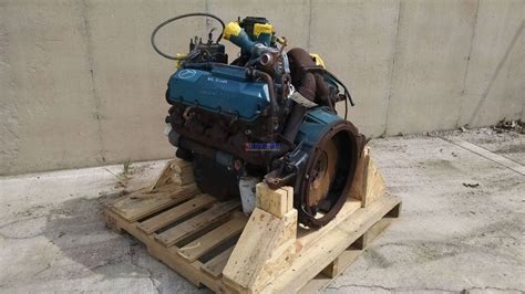 International Ih T444e Engine Complete Good Used Esn 74hm2u329786